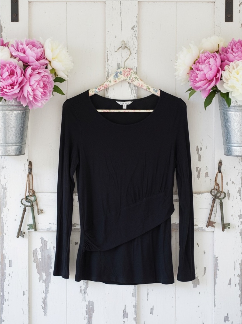 CaBi stretchy ruched top